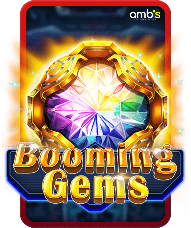 Booming Gems เกมสล็อตอัญมณีอวกาศ